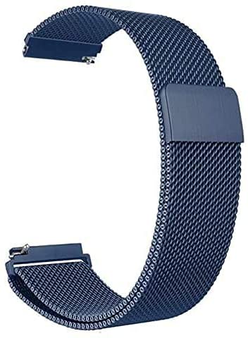 Blue metal 2025 apple watch band